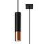 HANGING LAMP LOOPEZ 1 BLACK/COPPER GU10 1X40W IP20 thumbnail 8