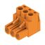 PCB plug-in connector, female plug, 5.08 mm, Number of poles: 3, 180°, Clamping yoke connection, Clamping range, max. : 4 mm², Box thumbnail 2