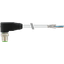 M12 male 90° A-cod. with cable shielded PVC 5x0.34 shielded gy UL/CSA  thumbnail 1