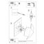 WALL LAMP TRE BLACK G9 2X40W IP20 thumbnail 4