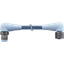 M12 male 90°/M12 female 90° A-cod.shielded F&B Pro TPE-S 5x0.34  thumbnail 2