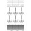 DF39G6 Meter panel, Field width: 3, Rows: 0, 1350 mm x 750 mm x 160 mm, IP2XC thumbnail 20