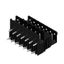 PCB plug-in connector, male header, open side, THT solder connection, 5.08 mm, Number of poles: 14, 90°, Solder pin length (l): 4.5 mm, tinned, black, Box thumbnail 5