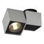 ALTRA DICE SPOT 1 ceiling lamp GU10 max 50W silvergrey/black thumbnail 2