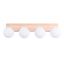 Ceiling lamp BULBO 4 natural wood thumbnail 1