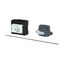 P3 Main switch, 80 A,Rear mounting, 4 pole, Form M4/K2-G, Gray, Short  thumbnail 1
