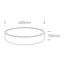 WHITE PLAFO LED 25W CW IP20 230V thumbnail 3
