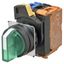 Selector A22NW Ã˜22, 2 position, Lighted, bezel PLASTIC, AUTO RESET ON A2240674A thumbnail 2