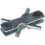 SV clamp St/tZn f. Rd 7-10/7-10mm - Rd 7-10/Fl 40mm - Fl 40/40mm thumbnail 1