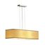 SOPRANA pendant, PD-1, square, beige textile, 4x E27, max. 4x 60W thumbnail 1