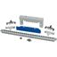 XTSGFBA-W300 Base frame for busbar connection access, transition, W=300mm, grey thumbnail 2
