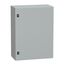Spacial CRN plain door with mount.plate. H800xW600xD300 IP66 IK10 RAL7035.. thumbnail 1