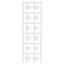 SlimFix Clip, Conductor and cable markers, 3.5 - 7 mm, 30 x 12.5 mm, white thumbnail 2
