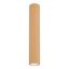 CYLINDRICAL CEILING LAMP 40 CM GOLD CARBON VERTICAL PATTERN GU10 thumbnail 1