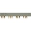 BUSBAR, low voltage, 100 A, AC 600 V, DC 600 V, 22 x 37 x 214 mm, 12P, UL thumbnail 7