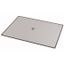 XLST5A858 Bottom-/top plate, closed Aluminum, for WxD = 850 x 800mm, IP55, grey thumbnail 1