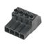 PCB plug-in connector, male plug, 7.62 mm, Number of poles: 5, 180°, Clamping yoke connection, Clamping range, max. : 6 mm², Box thumbnail 2