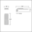 IS XS 12L85-730 NR CL2 WS0.3 M60 GY-S - LED road lighting luminaire thumbnail 3