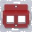 Center plate double, Krone, A.x/C.x/S.x/B.x/Q.x/K.x red thumbnail 1