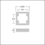 OP2 SURFACE MOUNTING KIT Q300 - Mounting accessory thumbnail 2