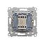 LED light indicator - green light, anthracite, metalic thumbnail 2