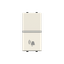 Push-button, NO, SP with bell symbol - 1M - White thumbnail 1