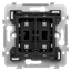 Base for a fourfold push button, with LEDs and comfort sensors, 71 x 7 thumbnail 1