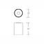 HELEDON mini, 20 W, 1900 lm, 927, silver, on/off Surface mounted downl thumbnail 4