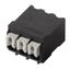 Printed circuit board terminals, 3.50 mm, Number of poles: 8, 90°, black, PUSH IN with actuator, Clamping range, max. : 1.5 mm², Tape thumbnail 1