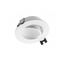 Spot luminaire housing LINTO, IP20, PC, round, Ø90x29 mm, white thumbnail 1