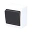 GALATEA AC switch no. 6 10A 230V on plaster IP44 white/black thumbnail 1