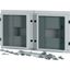 XTMP2N4W3CC-H550W1000 Front cover for 2x NZM4, withdrawable, HxW=550x1000mm, IP55, grey thumbnail 3