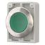 M30I-FDL-G Illuminated pushbutton actuator, RMQ-Titan, flat, momentary, green, blank, Front ring stainless steel thumbnail 6