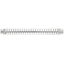 Patchpanel 19" empty for 48 modules (SFB), 1U, stainless thumbnail 2