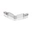 Flexible connector for S-TRACK 3-phase track, white thumbnail 1