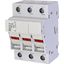 Fuse Carrier 3-pole, 32A, 10x38 with LED thumbnail 1