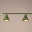 Chandelier NOX 4L olive green thumbnail 3