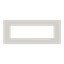 Frame - 1-gang / 7-modules - Niessen logo - S - Dune thumbnail 1