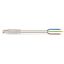 pre-assembled connecting cable;Eca;Socket/open-ended;white thumbnail 4