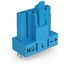 Socket for PCBs straight 5-pole blue thumbnail 2