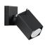 WALL LAMP MERIDA BLACK GU10 1X40W IP20 thumbnail 1