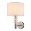Modern Lincoln Wall Lamp Nickel thumbnail 4