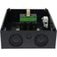 P3-100/I5 On-Off switch, P3, 100 A, surface mounting, 3 pole, with black thumb grip and front plate thumbnail 39