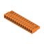 PCB plug-in connector, female header, closed side, THT solder connection, 5.08 mm, Number of poles: 14, 90°, Solder pin length (l): 3.2 mm, tinned, orange, Box thumbnail 4