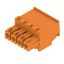 PCB plug-in connector, female plug, 3.81 mm, Number of poles: 4, 270°, Clamping yoke connection, Clamping range, max. : 1.5 mm², Box thumbnail 1