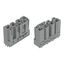 Plug for PCBs straight 4-pole gray thumbnail 1