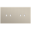 Twofold faceplate, horizontal 71 mm centre distance, for 2 Niko Toggle thumbnail 3
