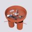 RING CEILING LAMP 3P RED OCHRE 3XGU10 thumbnail 7