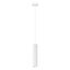 HANGING LAMP WITH ADJUSTMENT, CYLINDRICAL CARBON SHADE FOR A MODERN LIVING ROOM thumbnail 3