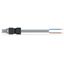pre-assembled connecting cable Eca Socket/open-ended gray thumbnail 2